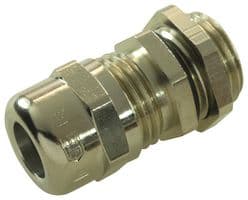 50616ML-F - JACOB - 50616ML-F - Cable Gland, M16 x 1.5, 5 mm, 9 mm, Brass, Metallic - Nickel Finish, IP68