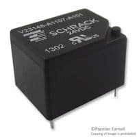 V23148-A1107-A101 - SCHRACK - TE CONNECTIVITY - V23148-A1107-A101 - General Purpose Relay, U/UB Series, Power, Non Latching, SPDT, 24 VDC, 5 A