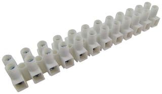 4012TE - ABB - 4012TE - Panel Mount Barrier Terminal Block, 1 Row, 12 Ways, 10 mm, 41 A