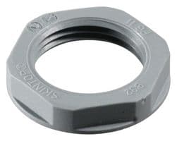 53019020 - LAPP - 53019020 - Locknut, SkintopĀ® GMP-GL, Hexagonal, 24 mm AF, Silver Grey, PG11, Polyamide, 8 mm