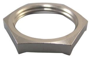 52103240 - LAPP - 52103240 - Locknut, Skindicht® SM-PE, PG16, Brass, Nickel, 4.7 mm, SKINDICHT SM-PE Series