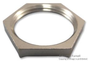 52103250 - LAPP - 52103250 - Locknut, Skindicht® SM-PE, PG21, Brass, Nickel, 5.2 mm, SKINDICHT SM-PE Series
