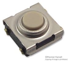 B3SN-3012 - OMRON ELECTRONIC COMPONENTS - B3SN-3012 - Tactile Switch, B3SN Series, Top Actuated, Surface Mount, Round Button, 160 gf, 50mA at 24VDC
