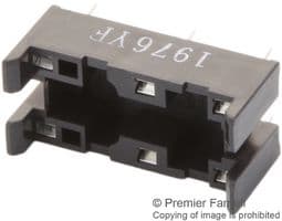 P6B-26P - OMRON ELECTRONIC COMPONENTS - P6B-26P - Relay Socket, Through Hole, Quick Connect, 6 Pins