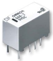 G6S-2Y 5DC - OMRON ELECTRONIC COMPONENTS - G6S-2Y 5DC - Signal Relay, 5 VDC, DPDT, 2 A, G6S Series, Through Hole, Non Latching