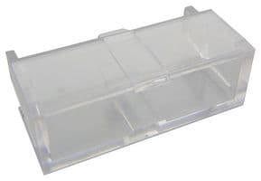 64800001009 - LITTELFUSE - 64800001009 - Fuse Accessory, Cover, Fuse Holder, 5 x 20mm, Transparent, Thermoplastic