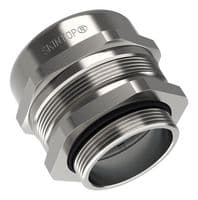 53112000 - LAPP - 53112000 - Cable Gland, SkintopĀ® MS-M, M12 x 1.5, 3 mm, 7 mm, Brass, Metallic - Nickel Finish, IP68, IP69K