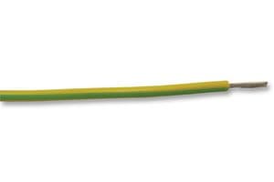 4160400 - LAPP - 4160400 - Wire, Stranded, Hook Up, UL1015, PVC, Green, Yellow, 16 AWG, 328 ft