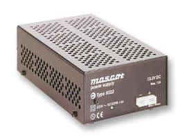 9522 24V EURO - MASCOT - 9522 24V EURO - AC/DC Enclosed Power Supply (PSU), Medical, 1 Outputs, 140 W, 24 VDC, 5 A