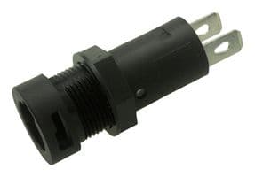 82000000005 - LITTELFUSE - 82000000005 - Fuseholder, Cartridge, 1 Fuse, 6.3 A, 250 VAC, 250 VDC, 5 mm x 20 mm, Quick Connect, Solder