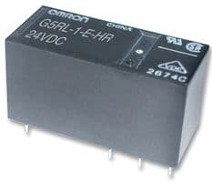 G5RL-1AE-LN DC12 - OMRON ELECTRONIC COMPONENTS - G5RL-1AE-LN DC12 - General Purpose Relay, G5RL Series, Power, Non Latching, SPST, 12 VDC, 16 A