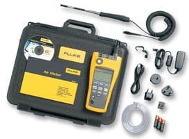 FLUKE 975V - FLUKE - FLUKE 975V - Anemometer, 0.25m/s to 15m/s, -20 °C, 50 °C, 10% to 90%, 287 mm