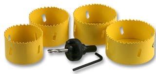 424046 - CK TOOLS - 424046 - Hole Saw Kit, HSS, Bi-Metal, Downlighter