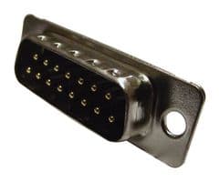 L717DA15PST - AMPHENOL COMMUNICATIONS SOLUTIONS - L717DA15PST - D Sub Connector, Standard, Plug, D-ST, 15 Contacts, DA, Screw