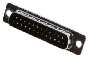 L717DB25PST - AMPHENOL COMMUNICATIONS SOLUTIONS - L717DB25PST - D Sub Connector, Standard, Plug, D-ST, 25 Contacts, DB, Screw