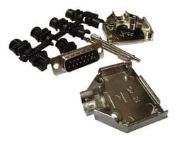 L717DA15PST3 - AMPHENOL COMMUNICATIONS SOLUTIONS - L717DA15PST3 - D Sub Connector, Standard, Plug, D-ST, 15 Contacts, DA, Screw