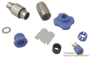 1-1437719-5 - TE CONNECTIVITY - 1-1437719-5 - Circular Connector, Standard Circular Connector, T01 Series, Cable Mount Plug, 3 Contacts