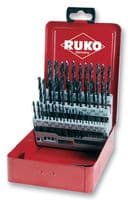 205217 - RUKO - 205217 - Drill Bit Set, HSS-R, 1 mm - 5.9 mm, 50 Piece