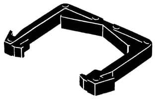 P6B-C2 - OMRON ELECTRONIC COMPONENTS - P6B-C2 - Relay Clip, Hold Down, G6C PCB Relays