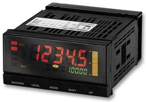 K3HBPNB 100/240VAC - OMRON INDUSTRIAL AUTOMATION - K3HBPNB 100/240VAC - Panel Mount Timer, 100 VAC, 240 VAC, 0.01 s, 3200 s, 45 mm, 92 mm