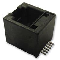 85513-5014 - MOLEX - 85513-5014 - Modular Connector, Modular Jack, 1 x 1 (Port), 6P6C, Cat3, Surface Mount