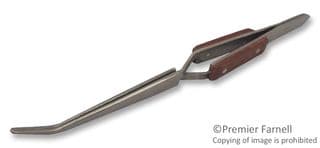 TW1128 - MULTICOMP PRO - TW1128 - Tweezer, Rev Acting, Angled, 160 mm, Steel Body, Steel Tip