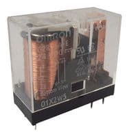 G2R-2-S DC24(S) - OMRON INDUSTRIAL AUTOMATION - G2R-2-S DC24(S) - Power Relay, DPDT, 24 VDC, 5 A, G2R Series, Socket, Non Latching