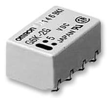 G6K-2G-Y DC5 - OMRON ELECTRONIC COMPONENTS - G6K-2G-Y DC5 - Signal Relay, 5 VDC, DPDT, 1 A, G6K Series, Surface Mount, Non Latching