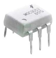 MOC3063-M - ONSEMI - MOC3063-M - Optocoupler, Triac Output, DIP, 6 Pins, 7.5 kV, Zero Crossing, 600 V