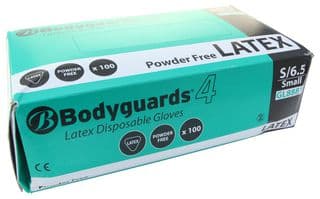 509-0015 - MULTICOMP PRO - 509-0015 - Glove, Disposable, Powdered, White, Rubber, Size S, Full, 100 Pack