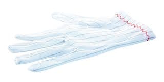 509-0004 - MULTICOMP PRO - 509-0004 - Glove, Dotted Palm, Striped, Size XL
