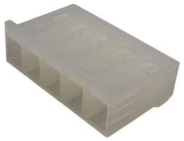 10-01-3056 - MOLEX - 10-01-3056 - Connector Housing, SPOX 5197 Series, Receptacle, 5 Ways, 5.08 mm