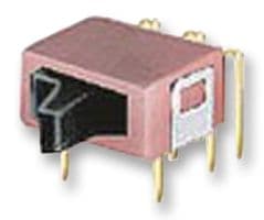 4US1R202M6RN - MULTICOMP PRO - 4US1R202M6RN - Rocker Switch, On-On, SPDT, Non Illuminated, Through Hole, Black, 4U