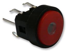 TS3B23 - MULTICOMP PRO - TS3B23 - Tactile Switch, TS, Top Actuated, Through Hole, Round Button, 200 gf, 50mA at 12VDC
