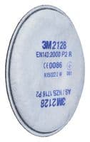 2128 - 3M - 2128 - P2 Disc Filter Particulate for 3M™ Half & Full Face Respirators, Pack of 2