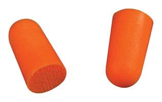 1100 - 3M - 1100 - Ear Plugs, Uncorded, 37 dB Noise Rating, PU Foam, Orange