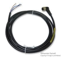 803001P03M020 - MOLEX - 803001P03M020 - Sensor Cable, Nano Change, 90° M12 Plug, Free End, 3 Positions, 2 m, 6.6 ft