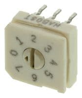 94HAB08T - GRAYHILL - 94HAB08T - Rotary Coded Switch, 94H Series, Through Hole, 8 Position, 30 VDC, Octal, 30 mA