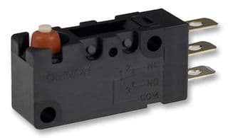 D2VW-01-1 - OMRON ELECTRONIC COMPONENTS - D2VW-01-1 - Microswitch, Miniature, Pin Plunger, SPDT, Solder, 100 mA, 30 VDC