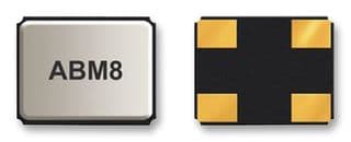 ABM8-48.000MHZ-B2-T - ABRACON - ABM8-48.000MHZ-B2-T - Crystal, Miniature, ABM8 Series, 48 MHz, 20 ppm, 50 ppm, 18 pF