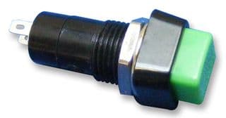 R13-23A-05-BG - MULTICOMP PRO - R13-23A-05-BG - Pushbutton Switch, R13-23x, 12.2 mm, SPST-NO, Off-(On), Square, Green