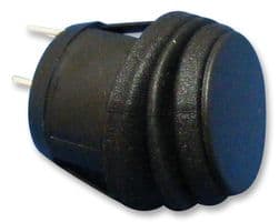 R13-112F8-02-BB-0A - MULTICOMP PRO - R13-112F8-02-BB-0A - Rocker Switch, Round, Off-(On), SPST, Non Illuminated, Panel Mount, Black, R13