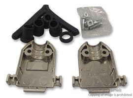 3357-6209-1C - 3M - 3357-6209-1C - Connector Backshell, Junction Shell, D Subminiature Connector, D9, 180°
