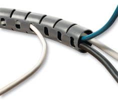 161-64407 HWPP25-PP-WH - HELLERMANNTYTON - 161-64407 HWPP25-PP-WH - Spiral Wrap, Helawrap, 0.945 ", 24 mm, Polypropylene, White, 82 ft, 25 m