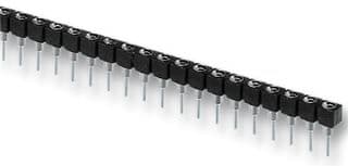 40-0518-10 - ARIES - 40-0518-10 - IC & Component Socket, 40 Contacts, DIP, 2.54 mm, 518, 7.62 mm, Beryllium Copper