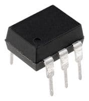 H11G2M - ONSEMI - H11G2M - Optocoupler, Darlington Output, 1 Channel, DIP, 6 Pins, 60 mA, 7.5 kV, 500 %