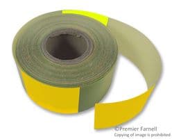 550-14017 RO201REF-1401-CL/YE - HELLERMANNTYTON - 550-14017 RO201REF-1401-CL/YE - Wire Marker, Write On, 12.7mm x 38.1mm, Acrylic, Yellow
