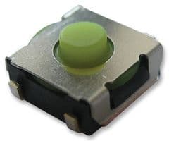 B3SL-1002P. - OMRON ELECTRONIC COMPONENTS - B3SL-1002P. - Tactile Switch, B3SL Series, Top Actuated, Surface Mount, Round Button, 200 gf, 50mA at 12VDC