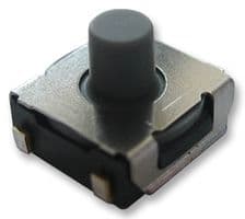 B3SL-1022P.. - OMRON ELECTRONIC COMPONENTS - B3SL-1022P.. - Tactile Switch, B3SL Series, Top Actuated, Surface Mount, Round Button, 200 gf, 50mA at 12VDC