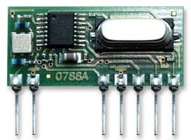 RX MID 3V - AUREL - RX MID 3V - RF MODULE, RECEIVER, ASK, 433.92MHZ